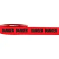 Danger Barricade Tape 3"X1000'