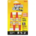 Super Glue 2g Tube Instant Adhesive, Begins to Harden: 10 to 30 sec., 40 cPs, Clear