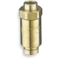 Guardian Equipment Backflow Preventer: Brass, 1 1/4 in Ht, 2 1/2 in Lg, 1 1/4 in Wd
