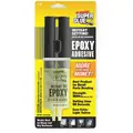 Super Glue Epoxy Adhesive, Syringe, 1.00 oz., Yellow, 90 sec. Work Life