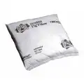 5 gal. Polypropylene Filled Absorbent Pillow for Oil-Based Liquids, White