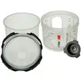 Spray Cup System Kit 125 Micron Filters 6.8 Fl Oz, 200 Ml