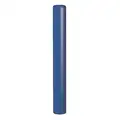 60" High Density Polyethylene, Smooth Bollard Cover for 7" dia. Post; Blue