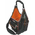 Klein Tools Polyester, Electricians, Tool Tote, Number of Pockets 20, 17" Overall Height