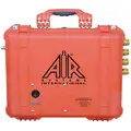 Air Systems International Portable Filtration Panel: 4 Users, 125 psi Max Pressure, 79 cfm Air Flow, Battery Operated