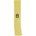 Kevlar Sleeve, 18"L, Knitted Cuff, Yellow, Sleeve Size: Universal