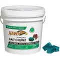 Hawk Rodenticide: Bromadiolone, Chunks, 9 lb Wt, Rodents