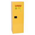 Eagle 24 gal. Flammable Cabinet, Self-Closing Safety Cabinet Door Type, 65" Height, 23-1/4" Width