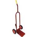 Propane Cylinder Dolly,Continuous Frame Single Pin, 100 lb., 44" H X 15-1/2"W