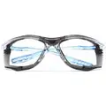 3M Virtua Frameless Safety Glasses, Clear Lens, Polycarbonate, Anti-Fog