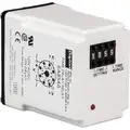Dayton Single Function Time Delay Relay, 12VDC Coil Volts, 10A Contact Amp Rating (Resistive), Contact Form