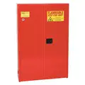 Eagle 30 gal Aerosol Cabinet, Manual Safety Cabinet Door Type, 65" Height, 43" Width, 12" Depth
