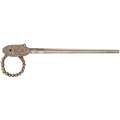 Ampco Chain Wrench, Nickel, Aluminum, Bronze, For Outside Diameter 2-1/2"