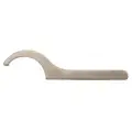 Fixed Spanner Wrench, Side, Aluminum, Bronze, Nickel, Natural, Hook Thickness 1/2 in