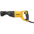 Dewalt DWE305 Corded Reciprocating Saw, 12.0 Amps, 0 to 2900 Strokes per Minute, 6 ft. Cord, Straight Cutting