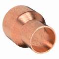 Reducer: Wrot Copper, Cup x Cup, 1/4 in x 5/16 in Copper Tube Size, For 3/8 in x 7/16 in Tube OD