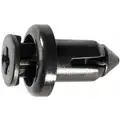 Retainer Screw, 9 mm L, 12 mm L, 15 mm Head Dia., Black, 10 PK