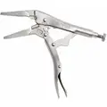 Irwin Vise-Grip Long Nose Locking Pliers, Jaw Capacity: 2-1/4", Jaw Length: 2", Jaw Thickness: 5/16"