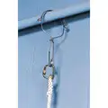 Honeywell Miller Wire Hook Anchor, Pipe Clamp, Stainless Steel, 5,000 lb Tensile Strength