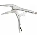 Irwin Vise-Grip Long Nose Locking Pliers, Jaw Capacity: 2-7/8", Jaw Length: 2-3/32", Jaw Thickness: 3/16"