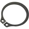 External Standard Retaining Ring, For Shaft Dia. 16mm, Carbon Steel, 100 PK