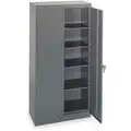 Tennsco Commercial Storage Cabinet, Medium Gray, 72" H X 36" W X 18" D, Unassembled