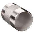 Nipple: 316 Stainless Steel, 1/8" Nominal Pipe Size, 2 1/2" Overall Length, Threaded on Both Ends