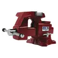 Standard Duty Combination Vise, 5-1/2" Jaw Width, 5" Max. Opening, 3-1/4" Throat Depth