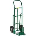 Hand Truck, 800 lb. Load Capacity, Continuous Frame Flow-Back, 16" Noseplate Width