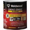 DAP Contact Cement: Weldwood Original, Gen Purpose, 1 gal, Can, Tan, Water-Resistant