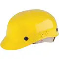 Bump Cap, Front Brim, Yellow, Fits Hat Size 6-1/2 to 8