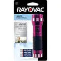 Rayovac LED Inspection Flashlight, Aluminum, Maximum Lumens Output: 15, Purple, 1.44 in