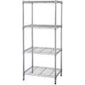 Industrial Wire Shelving,H 74,