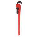 Ridgid Hex Pipe Wrench, Cast Iron, Jaw Capacity 2", Smooth, Overall Length 20", I-Beam