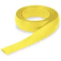 Hubbell Wiring Device-Kellems Cable Protector, 1-Channel, Yellow, 25 ft. x 3/4"H, Max. Cable Dia.: 1/2