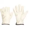 Driver Gloves, S, Cowhide, Unlined, 1 PR