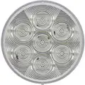 Peterson 4" LED Round Back Up Light, Clear #M826C-7