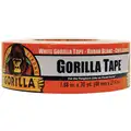 Gorilla Duct Tape: Gorilla, Heavy Duty, 1 7/8 in x 30 yd, White, Continuous Roll, Pack Qty: 1