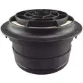 Air Filter, Round, 8-1/32" Height, 8-1/32" Length, 9-29/32", Flange 12-25/32" Outside Dia.