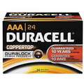 Duracell AAA Standard Battery, CopperTop, Alkaline, PK24