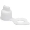 Plastic Grease Fitting Cap, White
