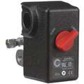 Condor Usa, Inc Air Compressor Pressure Switch; Range: 20 to 105 psi, Port Type: (4) Port, 1/4" FNPT