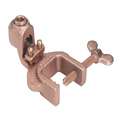 Burndy Static Discharge Clamp, 1-19/32" Clamp Opening Span, Copper Alloy, 1-13/16"