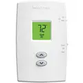 Honeywell Low Voltage Thermostat: Digital, Heat or Cool, Manual, C/R/W, Cool-Heat-Off, 20V AC