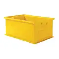 Ssi Schaefer Straight Wall Container, Yellow, 8"H x 19"L x 13"W, 1EA