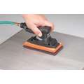 Dynabrade Air Finishing Sander: 0.3 Hp, 2-3/4 in x 8 in Pad Size, 2,400 RPM Free Speed, Rubber