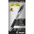 Pilot Roller Ball Extra Fine-Point G2 Gel Ink Roller Ball Pen, 0.5 mm, Black