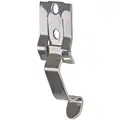 Spring Clip Arm Placard Holder, Stainless Steel, Height: 2-21/64", Width: 1"