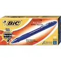 BIC Ballpoint Pens, Pen Tip 1.6 mm, Barrel Material Plastic, Barrel Color Smoked Blue