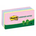 Post-It Sticky Notes: Assorted Pastel, Standard, 100 Sheets per Pad, 12 Pads per Pack, 3 in x 3 in, 12 PK